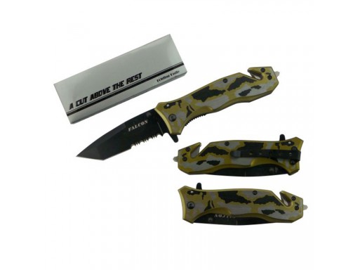 Falcon 8" Spring Assisted Pocket Knife KS4264-1